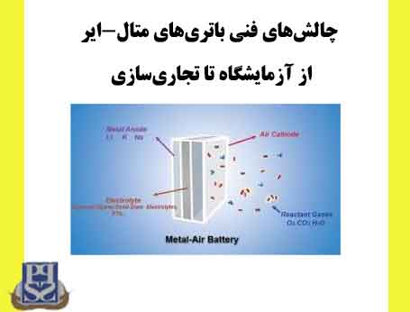 چالش‌های فنی باتری‌های متال-ایر از آزمایشگاه تا تجاری‌سازی